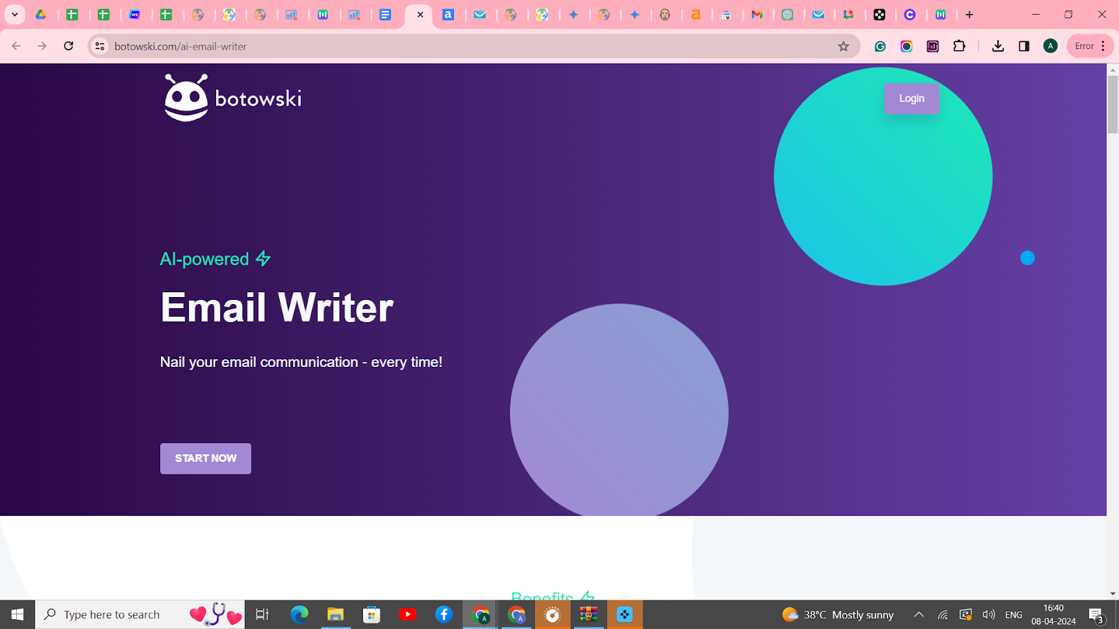 Botowski: An AI Email Writing Tool